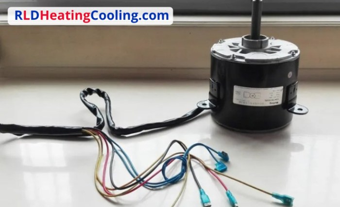 Fan dc conditioner air speed high motor