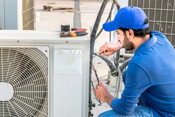 Professional air conditioner maintenance services