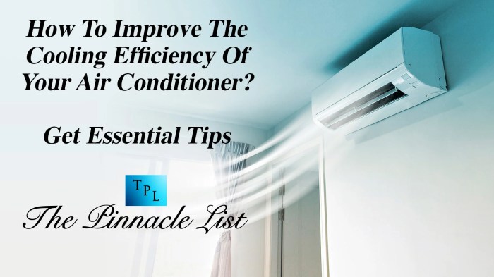 How to improve air conditioner efficiency