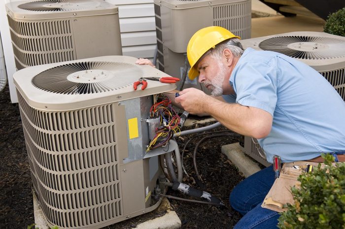 How to reset air conditioner after maintenance