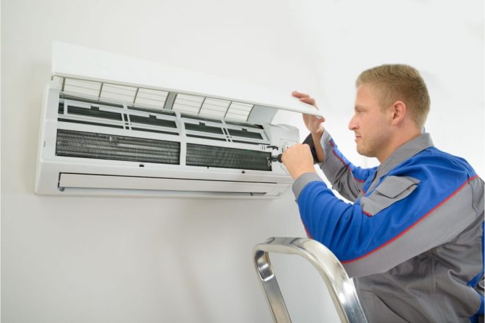 How to reset air conditioner after maintenance