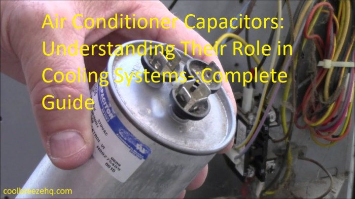 Understanding the role of air conditioner capacitors