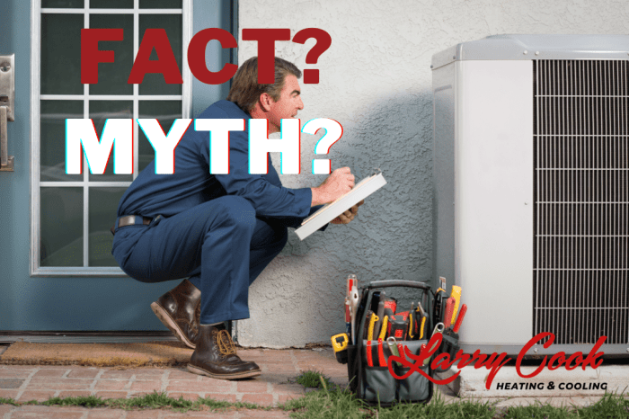 Common myths about air conditioner maintenance