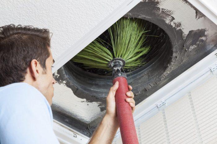 Cleaning duct Guide to cleaning AC ducts