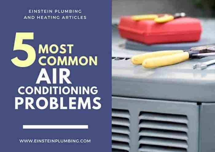 Common air conditioner problems and solutions