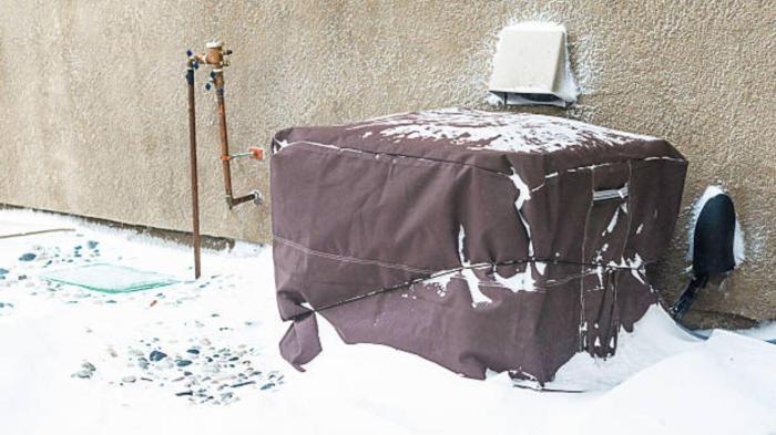 Prepare ac window winter storage diy