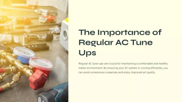 Importance of regular AC tune-ups